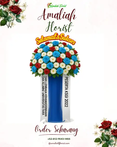 Standing Flowers Jalan Thamrin Jakarta